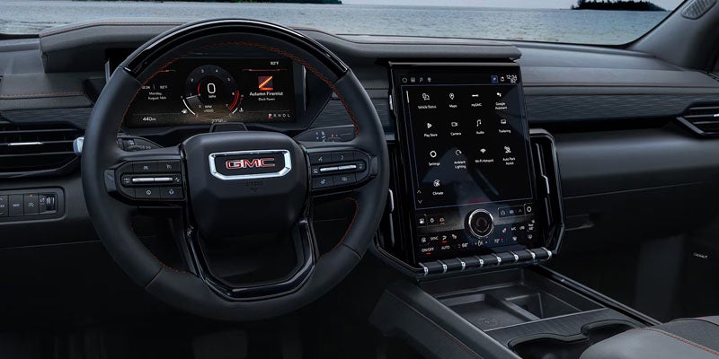 GMC Acadia featuring advanced technology